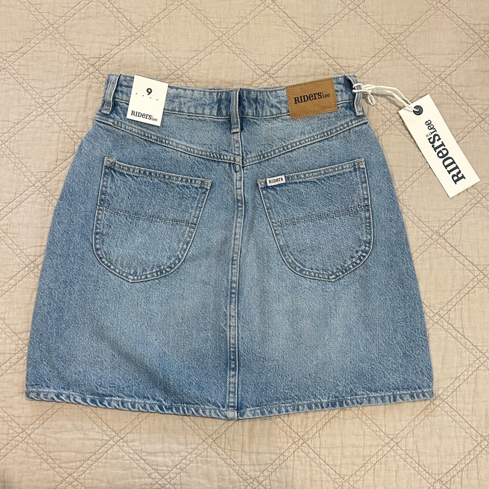 Denim Mini Skirt - Picture 3 of 5